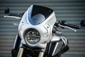FIT HONDA CB650R 2019-2023 WINDSHIELD WINDSCREEN METER VISOR SHIELD M3 - Foto 1 di 10