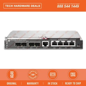 663658-001 HP 6125G/XG Blade Switch Opt Kit - Afbeelding 1 van 5