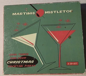 Martinis And Mistletoe Cool Tunes Christmas Party CD Boxed Set 3 - Picture 1 of 6