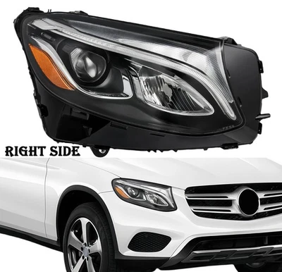 Fit 2016 2017 2018 Mercedes Benz GLC300 Class Right RH Full LED Head Headlight Foto 1 de 4