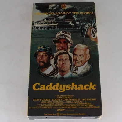 Caddyshack VHS 1980 Comedy Original Release Warner Bros - Image 1 of 4