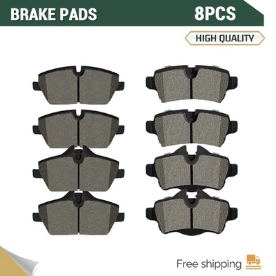 Front Rear Ceramic Brake Pads Set for 2007- 2013 2014 2015 2016 Mini Cooper - Image 1 of 4
