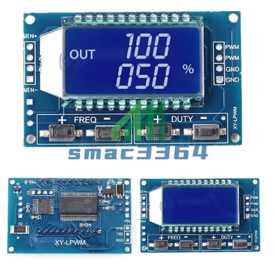 PWM Pulse Frequency Duty Cycle Adjustable Module Square Wave Signal Generator - Bild 1 von 4