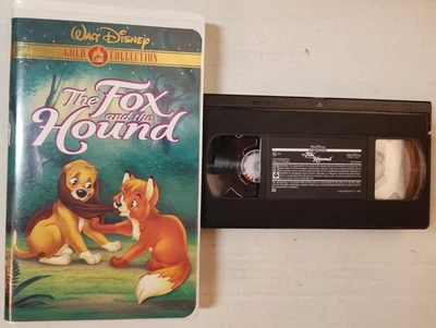 📼 VINTAGE 📼 The Fox And The Hound 📼 (VHS, 2000, Gold Collection) 📼 TESTED 📼 - Image 1 of 2