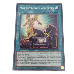 Yu-Gi-Oh! Power Of The Elements Morphtronic Converter POTE-DE098 Spell 2022 - Bild 1 von 7