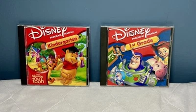 Disney Interactive CD ROM Learning Pooh Kindergarten Toy Story First Grade  - Image 1 of 4