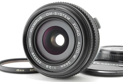 Late [MINT] OLYMPUS OM-SYSTEM Zuiko Auto W 24mm f/2.8 Wide Angle Lens From JAPAN - Image 1 of 4