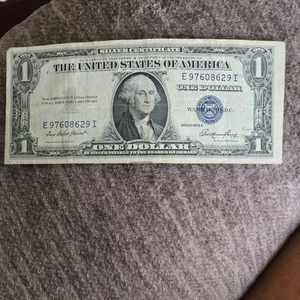 **RARE** SERIES 1935 E Silver Certificate irregular size. - Picture 1 of 5