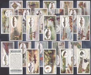 MITCHELL-FULL SET- ANGLING 1928 (25 CARDS) ALL SCANNED - Picture 1 of 7