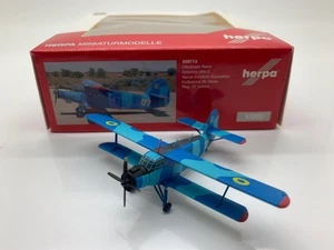 HERPA UKRANIAN NAVY ANTONOV AN-2 NAVAL AVIATION SQN KULBAKINO 07 YELLOW 559713 - Bild 1 von 1