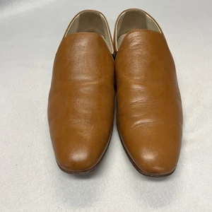 Cortina 1955 Rider Boot Co. handgefertigte senffarbene Lederschuhe US-Größe 7,5 - Bild 1 von 7