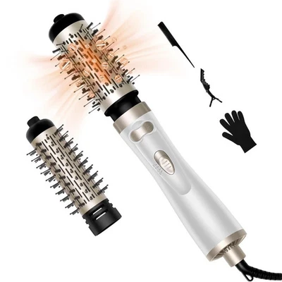 Rotating Hair Dryer Brush, OKWRAP 3-in-1 Hair Dryer Brush, 360° Rotating Hot Air