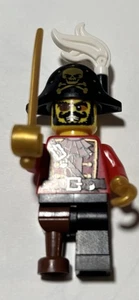 Pirate Captain Hook Lego Minifigure - Picture 1 of 1