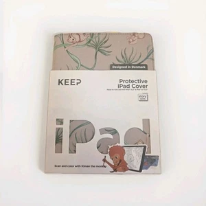 KEEP KE-KIDIPC10-BRW iPad 10.2" & iPad Air 10.5" Folio Case incl. Story Cards - Picture 1 of 2