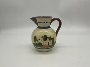 Vtg England Matto Ware Teapot Ceramic *no Lid* House - Picture 1 of 7