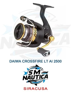 MULINELLO DA PESCA DAIWA CROSSFIRE AI LT 2500 SPINNING EGING BOLOGNESE BARCA - Foto 1 di 1