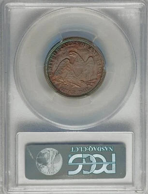 1873 PCGS PR65 $52,000 for MS62 ✅ Closed 3 ✅ Underrated Key Date Seated Quarter - Image 1 of 4