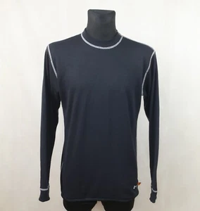 HANSEN PROTECTION FIRE MENS THERMO STRETCH WOOL JUMPER SWEATER size L - Picture 1 of 9