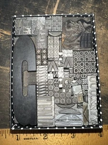Print Blocks “ Ornamental Borders Dingbats ” Variety of Designs! #M4 Beautiful - Picture 1 of 23