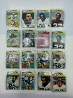 VTG TOPPS 1977 MEXICAN FOOTBALL CARDS Browns Cafes Lot x16 Greg Pruitt #25