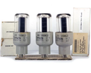 ONE 5R4WGB/5R4GB CETRON NOS Tube Röhre Valve Lampe TSF Valve Valvola 진공관 真空管 电子管 - Picture 1 of 2