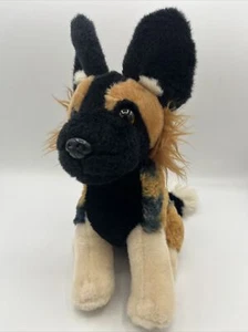 African Wild Dog soft plush stuffed toy 10” Big Ears Stocking Stuffer Realistic - Picture 1 of 6