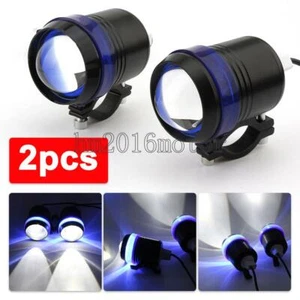 30W LED Headlight Driving Fog Blue Light For Yamaha V Star 650 1100 XVS Custom - Picture 1 of 7