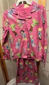 Set Pigiama Top e Pantaloni Maniche Lunghe Disney Principesse Bambina Taglia 10 - 2 Pezzi - Foto 1 di 5