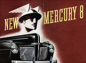 1941 Mercury Sales Brochure - The New Mercury 8 - Great Condition, Free shipping - Bild 1 von 8