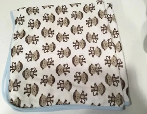 Manta bebé solo un año monos tela de rizo toalla de algodón? Cartores de guardería - Imagen 1 de 5