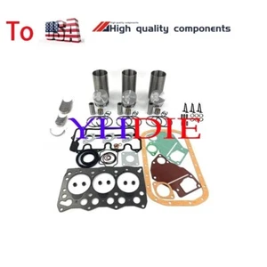 Overhaul Rebuild kit for Isuzu Engine 3LD1 IHI 35NX Excavator 3 Cylinder Engine - Picture 1 of 4