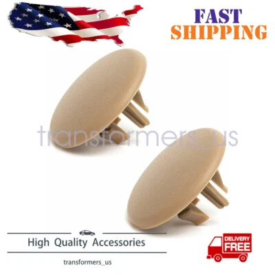 2x Tapa reposabrazos asiento trasero beige para Chevy Tahoe Yukon Cadillac 2007-2018 Foto 1 de 4