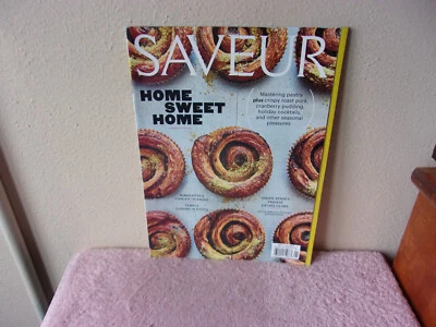 SAVEUR  MAGAZINE." FOOD & COOKING FROM AROUND THE WORLD"  DEC / JAN,  2018 - Image 1 of 4