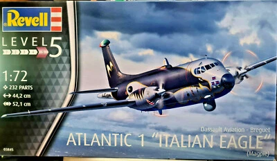 Dassault Atlantic 1 "Italian Eagle" Marina Italiana - Revell Kit 1:72 - 03845 - Immagine 1 di 4