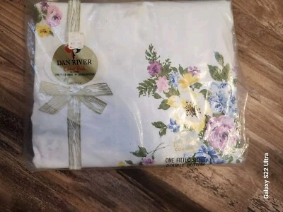 Sábana bajera Dan River vintage Foto 1 de 4