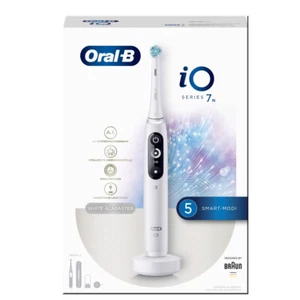 Oral-B iO Series 7N Cepillo de dientes eléctrico blanco alabastro 5 modos inteligentes - Imagen 1 de 1
