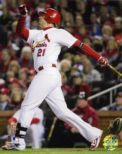 Allen Craig St. Louis Cardinals 16x20 Baseball 2011 World Series Game 7 HR Photo - Picture 1 of 1