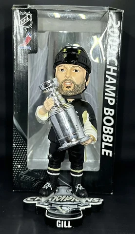 2009 Pittsburgh Penguins Stanley Cup Champ Bobblehead Hal Gill Cover