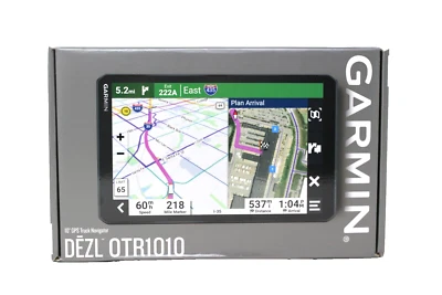Garmin dēzl OTR1010 10" GPS Truck Navigator Black-Used - Image 1 of 4