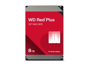 WD Red Plus WD80EFPX 8TB Hard Drive - 3.5" Internal - SATA (SATA/600) - - Picture 1 of 3