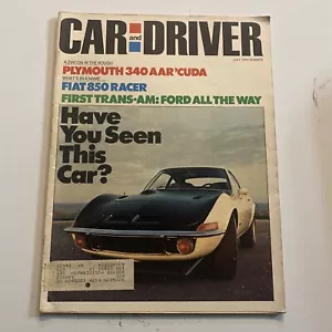 1970 Jul Car And Driver Magazine Flat 850 Racer (MH425) - Picture 1 of 3