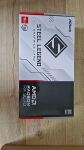Carte Graphique (GPU) AMD Radeon RX 9070 Asrock Steel Legend 16Go - Photo 1/4