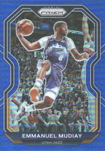 2020-21 Panini Prizm Basketball Prizms Blue #176 Emmanuel Mudiay /199