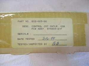Nuevo en caja placa de control WEBB 802-005-00 - Imagen 1 de 3