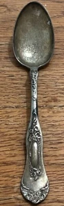 Silver Plate Spoon Vintage 1881 Rogers 1909 Original Teaspoon Antique Old - Picture 1 of 7