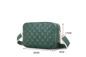 Long and Son Quilted Camera Style Crossbody/Shoulder Bag - Picture 1 of 9
