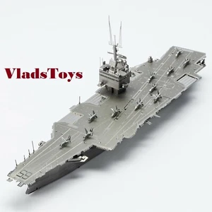 Piececool 3D Metal Model Kit USS Enterprise (CVN-65) Jigsaw Toy/Puzzle HP083-S - Picture 1 of 4
