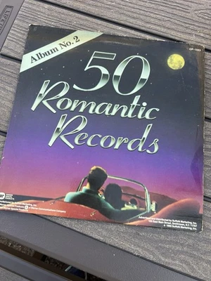 1988 50 Romantic Records Album No.1 Record 12" Vinyl LP 33 RPM P-20344 Various - Image 1 of 2