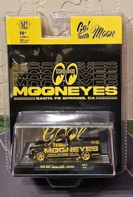 M2 Machines 1:64 MOONEYES 1988 GMC Sierra 1500 Custom Limited Hobby Chase / 400  - Image 1 of 4