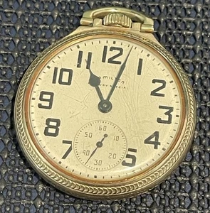 Taschenuhr Hamilton 992B Railway Special 16s 21j 10k Case Mod 5 von 1951 läuft - Bild 1 von 14